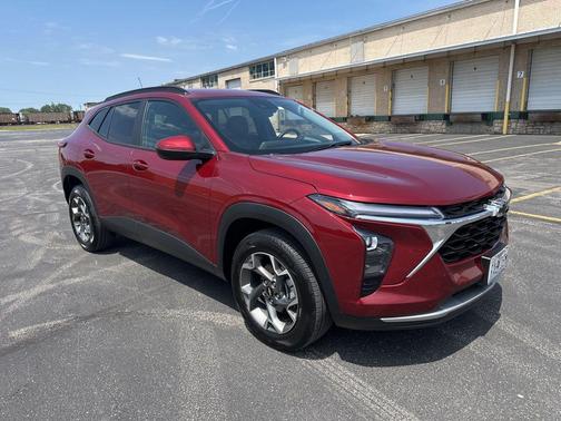 Crimson Metallic 2025 Chevrolet Trax LT