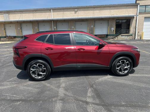 Crimson Metallic 2025 Chevrolet Trax LT