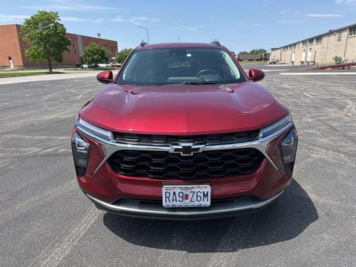 Crimson Metallic 2025 Chevrolet Trax LT
