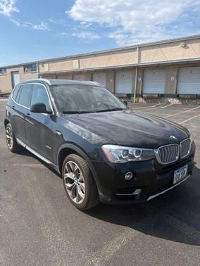 Black Sapphire Metallic 2015 BMW X3 xDrive28i