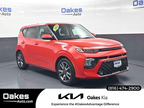 Inferno Red 2022 Kia Soul GT-Line