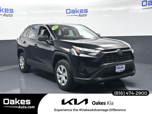 Midnight Black Metallic 2024 Toyota RAV4 LE