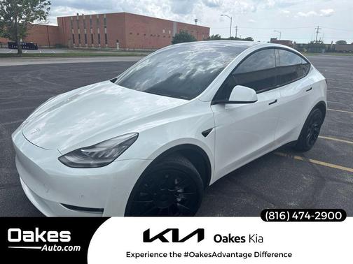 White 2021 Tesla Model Y Long Range