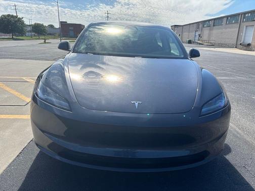 Stealth Grey 2025 Tesla Model 3 Long Range