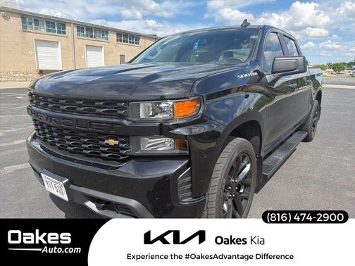 Black 2019 Chevrolet Silverado 1500 Custom