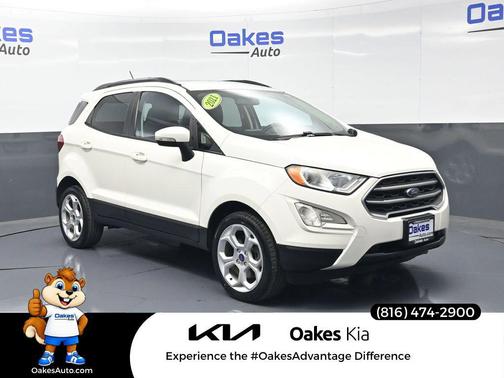 Diamond White 2021 Ford EcoSport SE