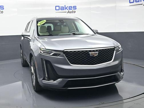 Satin Steel Metallic 2021 Cadillac XT6 Premium Luxury FWD