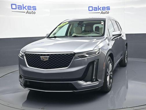 Satin Steel Metallic 2021 Cadillac XT6 Premium Luxury FWD