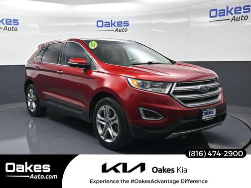RUBY RED METALLIC TINTED CC 2017 Ford Edge Titanium
