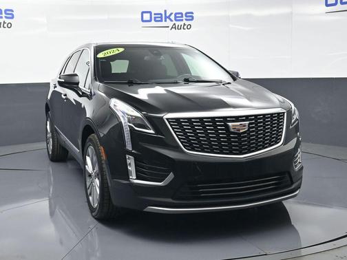 Stellar Black Metallic 2024 Cadillac XT5 Premium Luxury