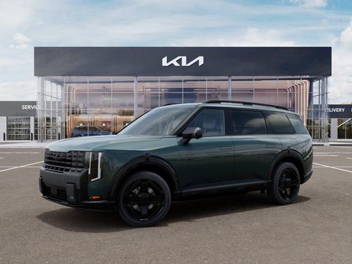 Black Jade Green 2027 Kia Telluride Hybrid X-Line SX