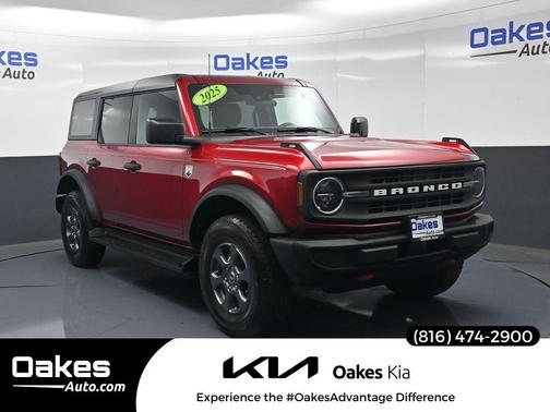 Ruby Red Metallic Tinted Clearcoat 2025 Ford Bronco Big Bend
