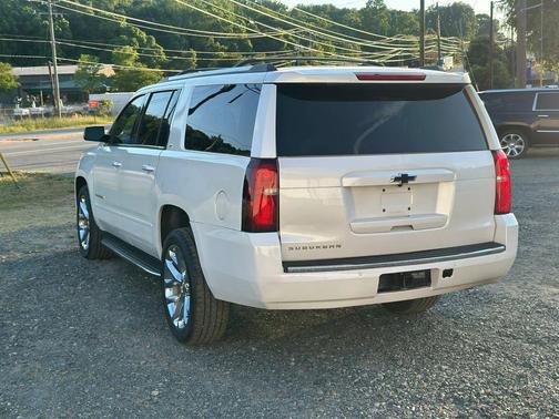 White 2016 Chevrolet Suburban LTZ