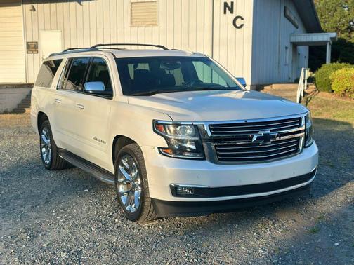 White 2016 Chevrolet Suburban LTZ