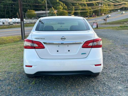 White 2013 Nissan Sentra S