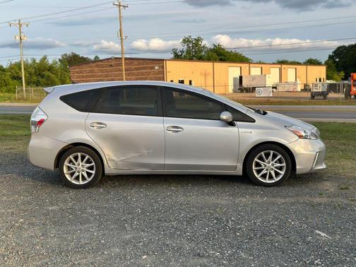 Blue 2012 Toyota Prius v Five