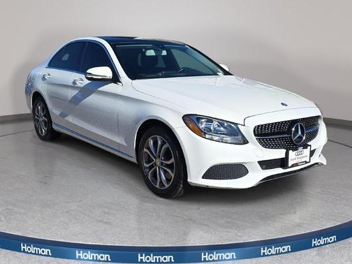 White 2016 Mercedes-Benz C-Class C 300