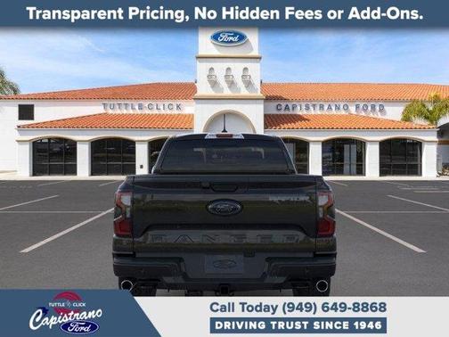 Shadow Black 2026 Ford Ranger Raptor