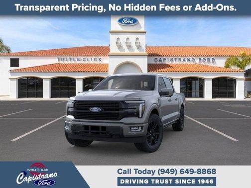 Carbonized Gray Metallic 2026 Ford F-150 Platinum