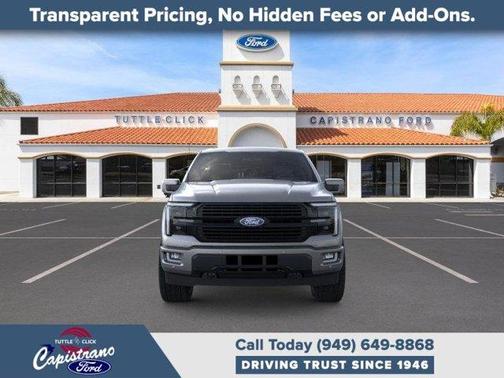 Carbonized Gray Metallic 2026 Ford F-150 Platinum