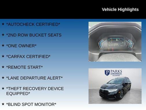 2023 Honda Odyssey Elite