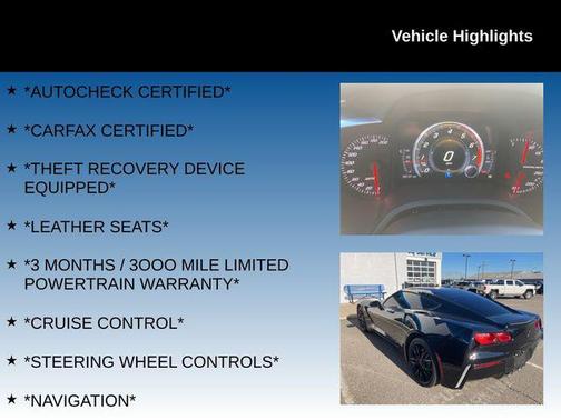 2017 Chevrolet Corvette Stingray