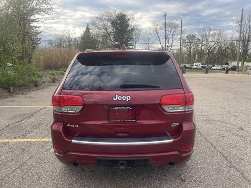 Burgundy 2014 Jeep Grand Cherokee Overland