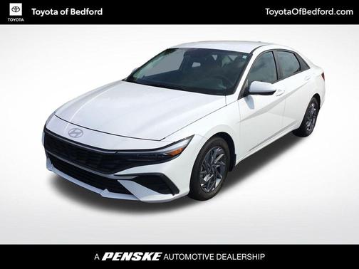 Serenity White 2024 Hyundai ELANTRA HEV Blue
