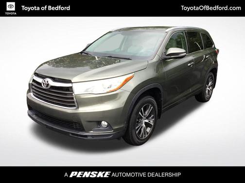 Alumina Jade Metallic 2016 Toyota Highlander XLE