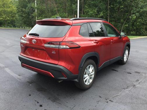 Soul Red Crystal 2026 Toyota Corolla Cross LE
