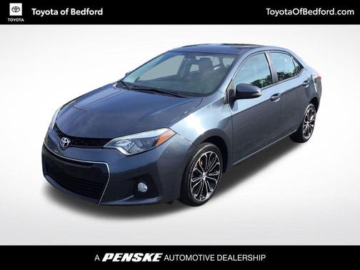 Slate Metallic 2016 Toyota Corolla S Plus