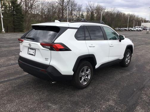 White 2022 Toyota RAV4 XLE