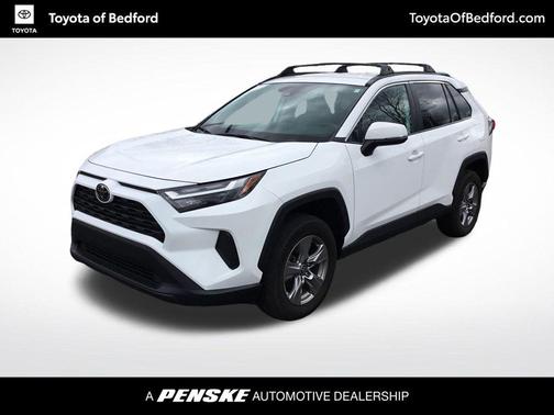 White 2022 Toyota RAV4 XLE