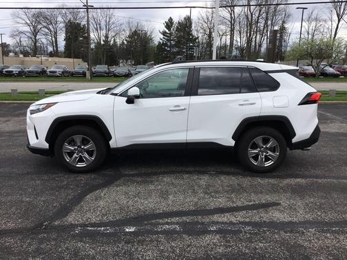 White 2022 Toyota RAV4 XLE
