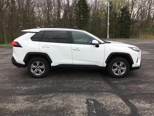 White 2022 Toyota RAV4 XLE