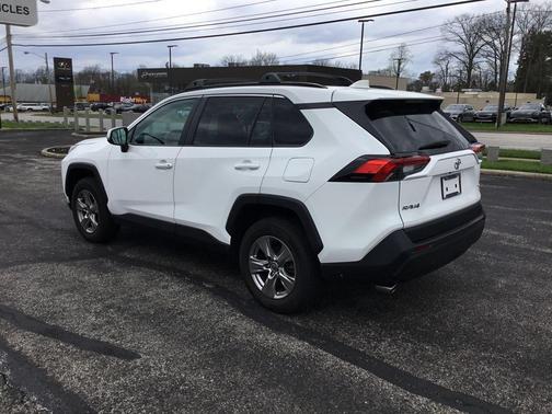 White 2022 Toyota RAV4 XLE