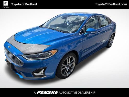 Velocity Blue Metallic 2019 Ford Fusion Hybrid Titanium
