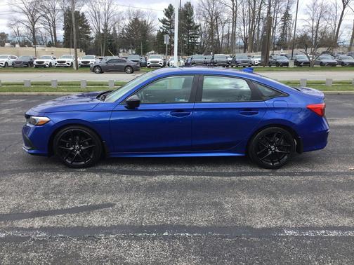 Aegean Blue Metallic 2024 Honda Civic Sport