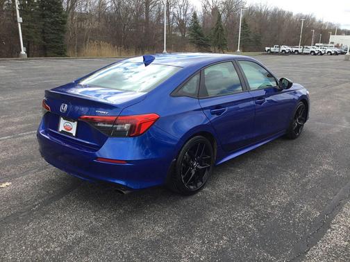 Aegean Blue Metallic 2024 Honda Civic Sport
