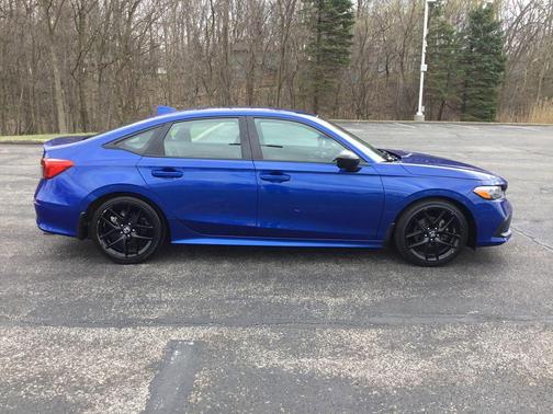 Aegean Blue Metallic 2024 Honda Civic Sport