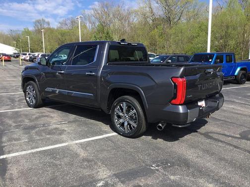 Magnetic Gray Metallic 2022 Toyota Tundra Hybrid Capstone