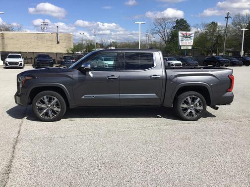 Magnetic Gray Metallic 2022 Toyota Tundra Hybrid Capstone