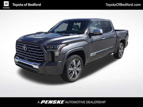 Magnetic Gray Metallic 2022 Toyota Tundra Hybrid Capstone