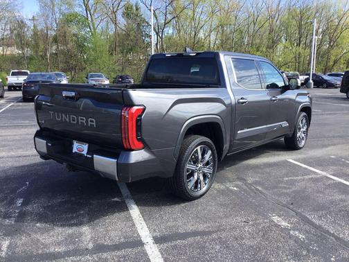 Magnetic Gray Metallic 2022 Toyota Tundra Hybrid Capstone