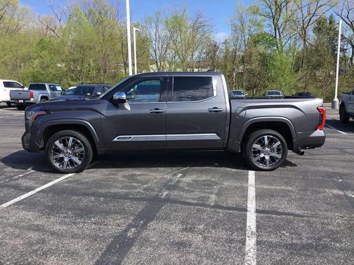 Magnetic Gray Metallic 2022 Toyota Tundra Hybrid Capstone