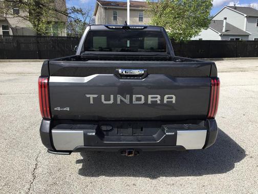 Magnetic Gray Metallic 2022 Toyota Tundra Hybrid Capstone
