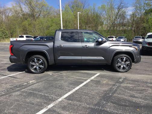 Magnetic Gray Metallic 2022 Toyota Tundra Hybrid Capstone