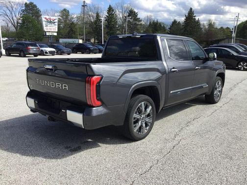 Magnetic Gray Metallic 2022 Toyota Tundra Hybrid Capstone