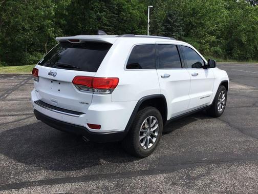 Bright White Clearcoat 2015 Jeep Grand Cherokee Limited