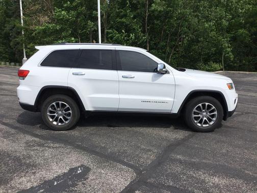 Bright White Clearcoat 2015 Jeep Grand Cherokee Limited
